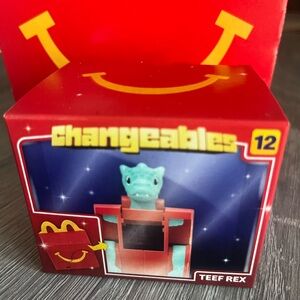 McDonalds Changeable Teef Rex Toy